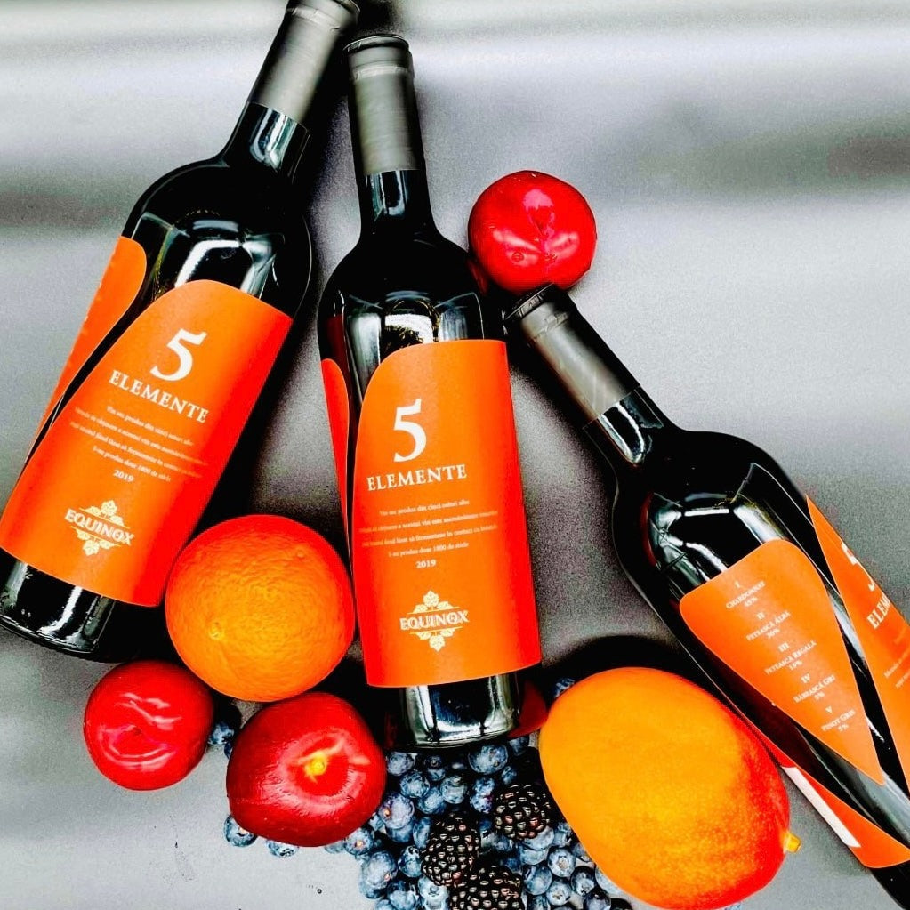 Wine of Moldova; wine from Moldova; Moldovan wine; 5 Elements ORANGE ...